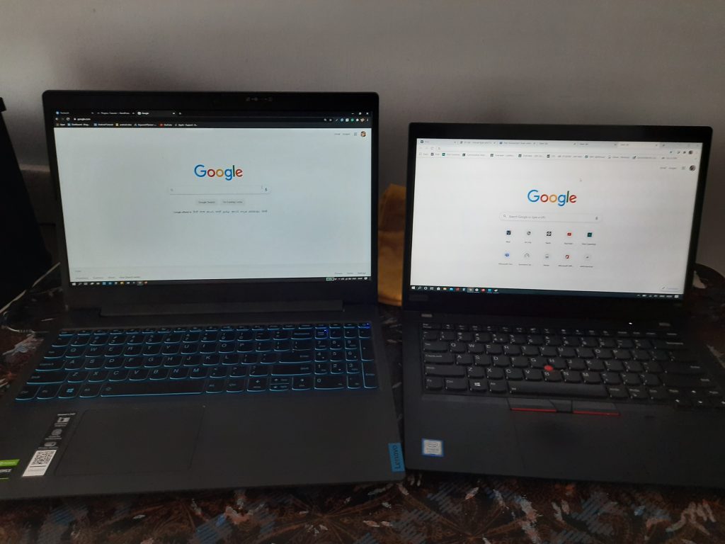 Laptop screen yellow tint or Dimming solution
